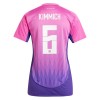 Camisola Alemanha Kimmich 6 Mulher Equipamento 2ª Euro 2024